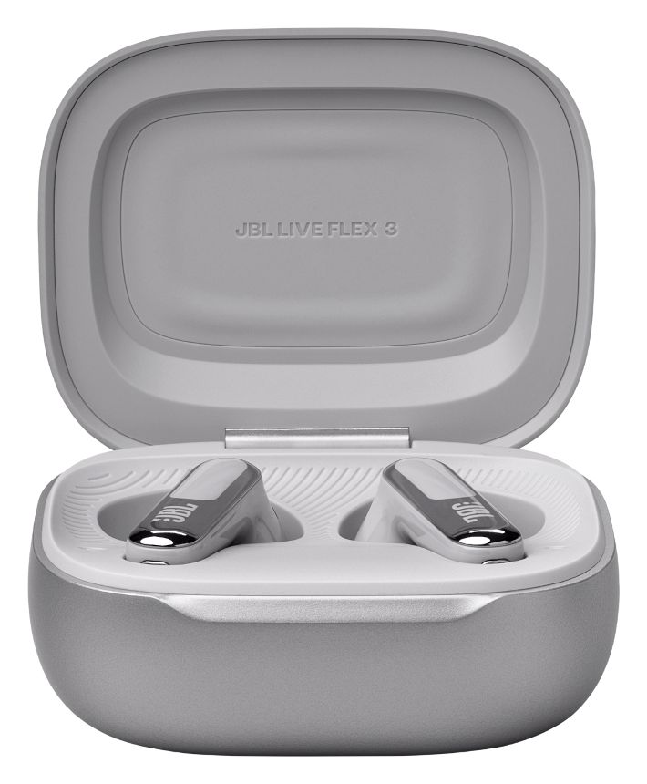 Live Flex 3 In-Ear Bluetooth Kopfhörer kabellos 7 h Laufzeit IP54  (Silber) 