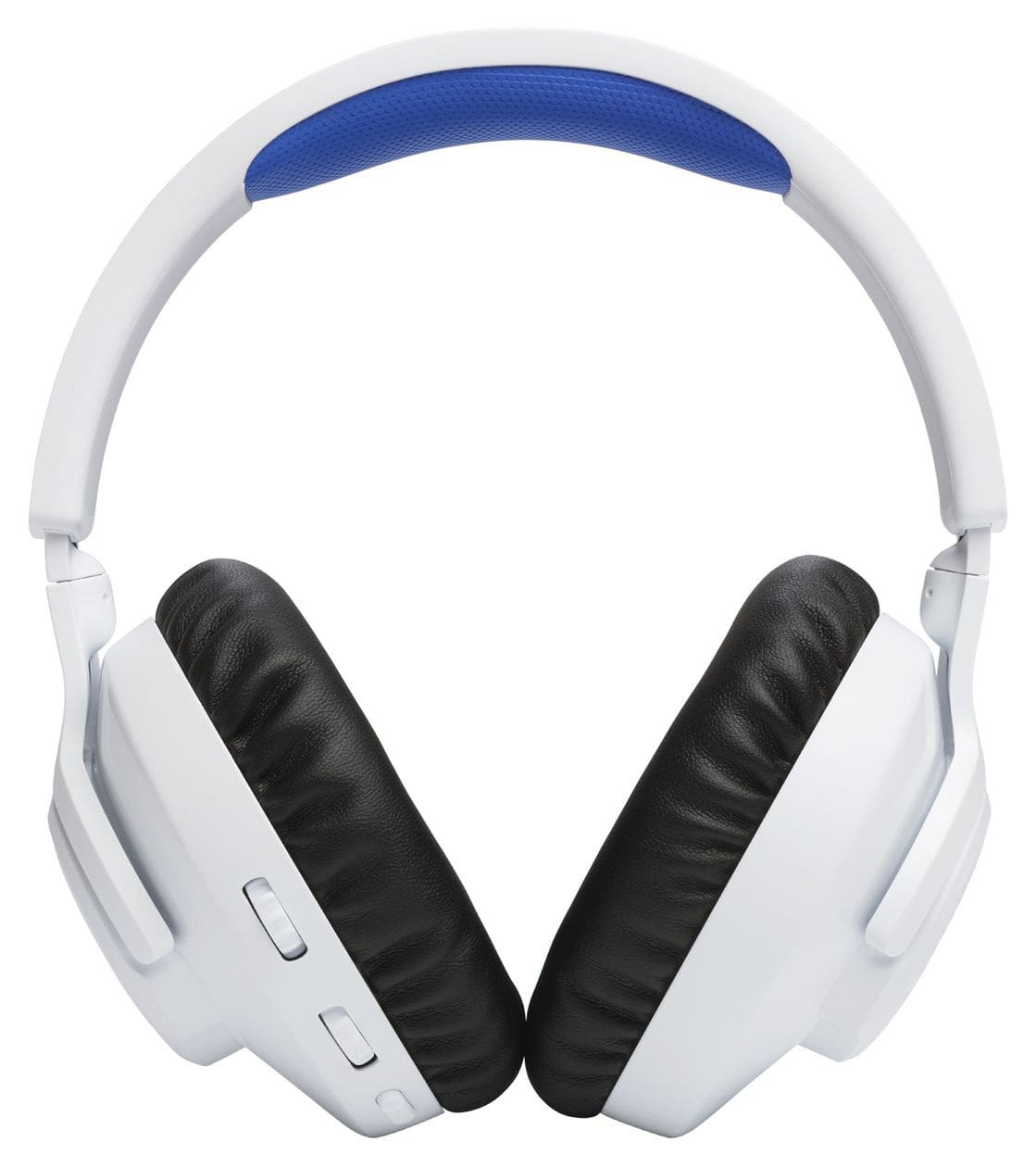 Quantum 360P Over Ear Bluetooth Kopfhörer kabellos 26 h Laufzeit USB Typ-C  (Blau, Weiß) 