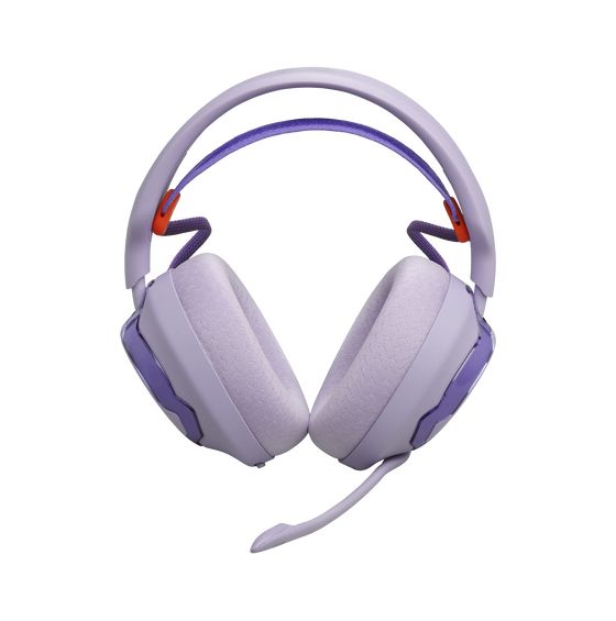 Quantum 650 Over Ear Bluetooth Kopfhörer kabellos 60 h Laufzeit USB Typ-C  (Violett) 