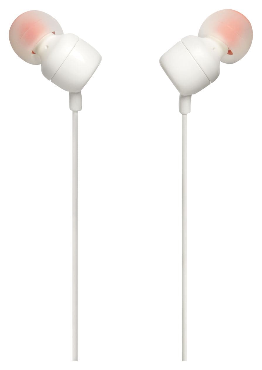 Tune 110 In-Ear Kopfhörer Kabelgebunden  (Weiß) 