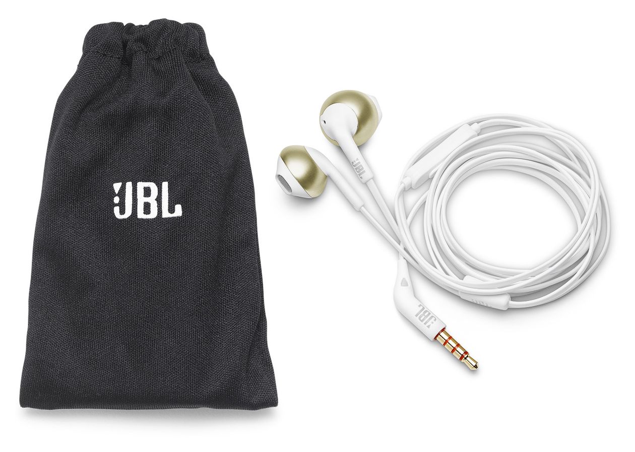 Tune 205 In-Ear Kopfhörer Kabelgebunden 6 h Laufzeit  (Champagner, Gold) 