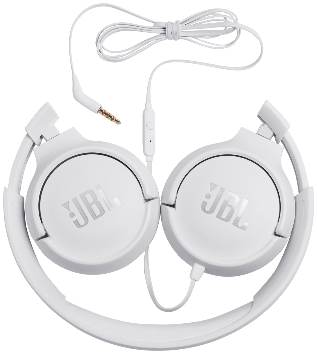 Tune 500 Over Ear Kopfhörer Kabelgebunden 16 h Laufzeit (Weiß) 