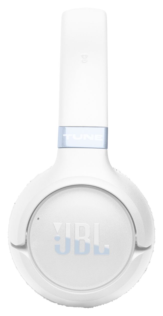 Tune 680NC Ohraufliegender Bluetooth Kopfhörer kabelgebunden&kabellos 76 h Laufzeit USB Typ-C  (Weiß) 