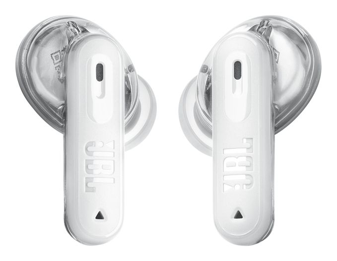 Tune Beam 2 Ghost Edition In-Ear Bluetooth Kopfhörer kabellos 12 h Laufzeit IP54  (Weiß) 
