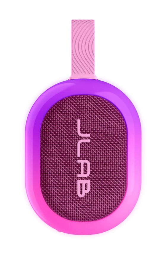 Pop Party 5 W Bluetooth Lautsprecher IP55 Laufzeit bis 8 h  (Pink) 