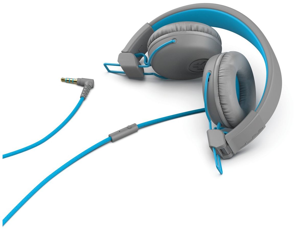 Studio Ohraufliegender Kopfhörer Kabelgebunden (Blau, Graphit) 
