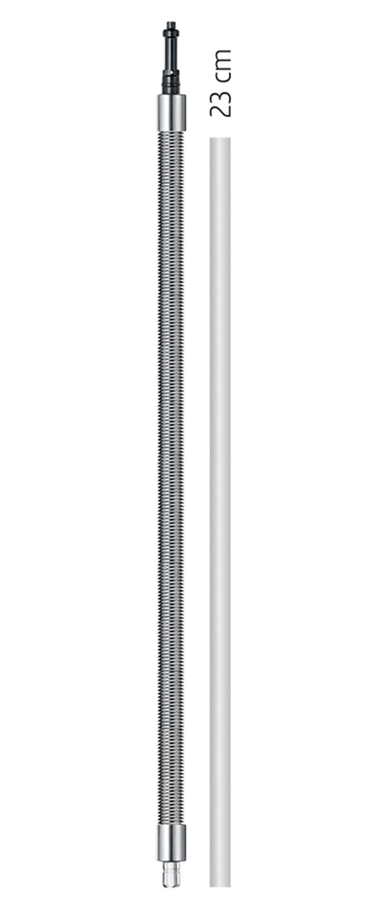 24112 HP1 Milchschlauch ED-Ummantelung Spiralfeder aus Edelstahl  Milchschlauch  (Edelstahl) 