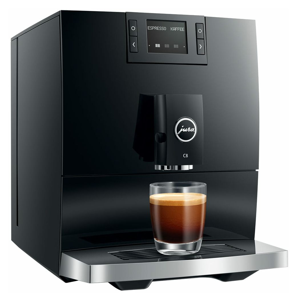 C8 Kaffeevollautomat 15 bar 1,6 l 200 g AutoClean (Piano Black) 