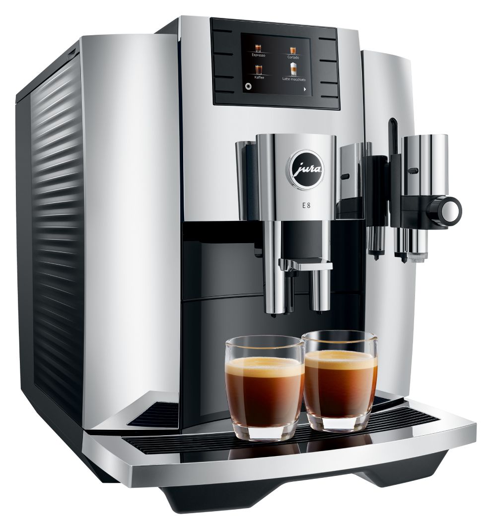 E8 Kaffeevollautomat 15 bar 1,9 l 280 g AutoClean (Chroom) 