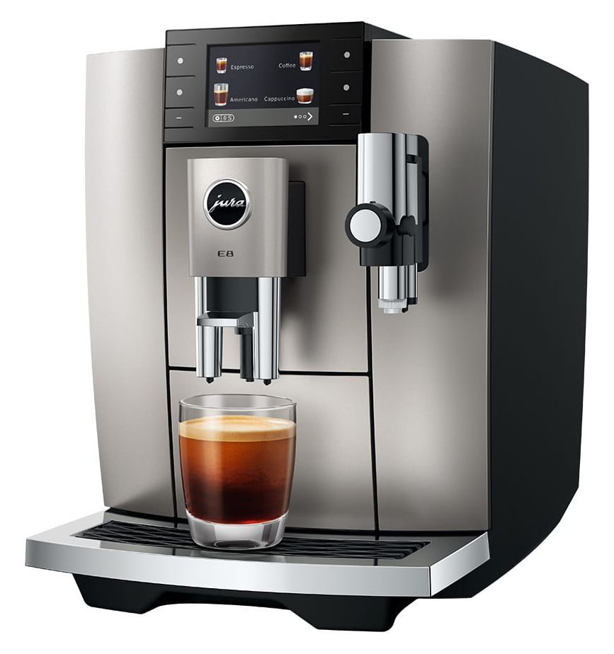 E8 Kaffeevollautomat 15 bar 1,9 l AutoClean  (Silber) 