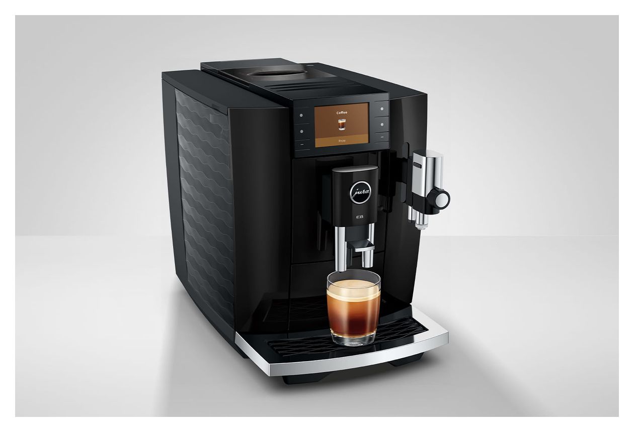 E8 Kaffeevollautomat 15 bar 1,9 l AutoClean  (Schwarz) 