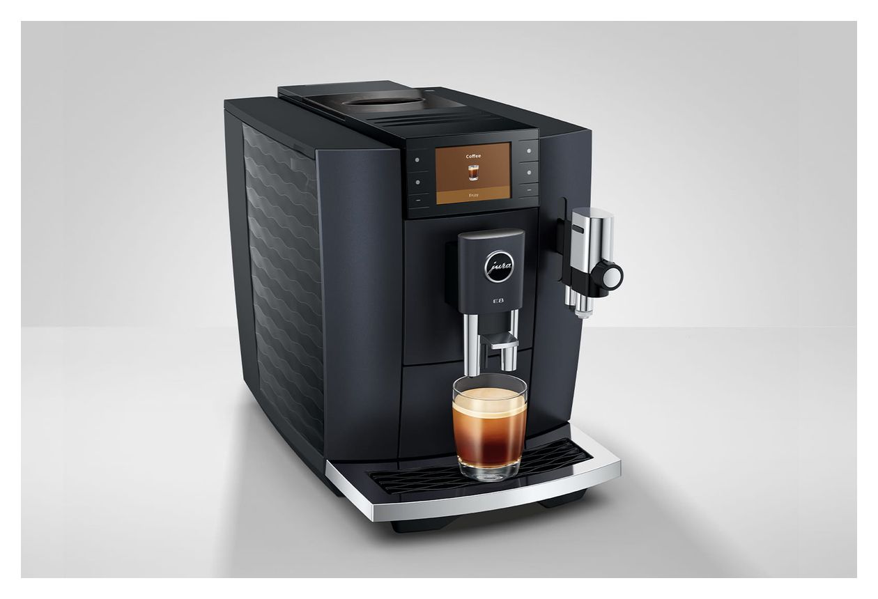 E8 Kaffeevollautomat 15 bar 1,9 l AutoClean  (Schwarz) 