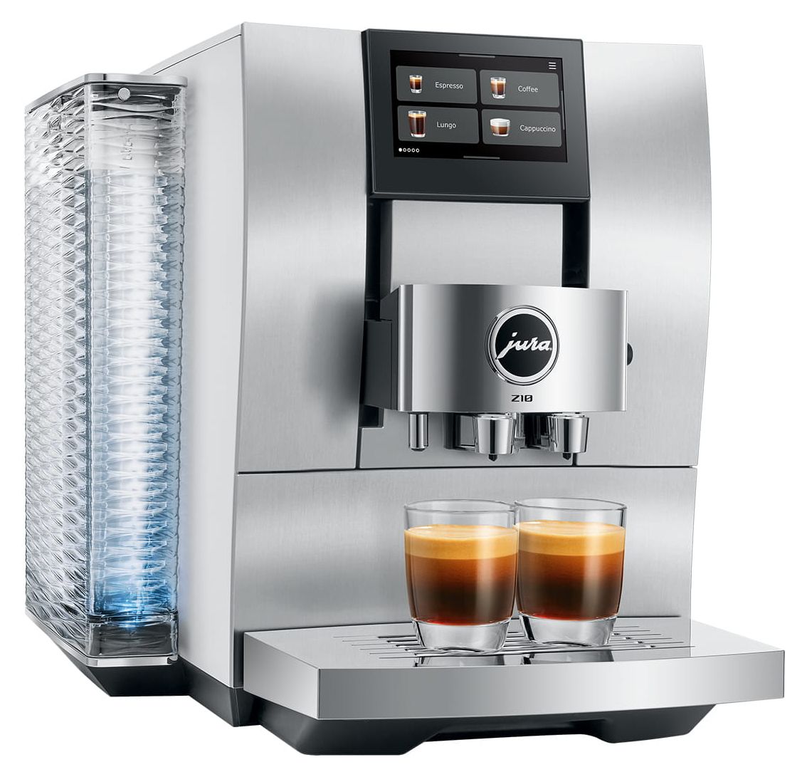 Z10 Kaffeevollautomat 15 bar 2,4 l AutoClean  (Aluminium, Weiß) 