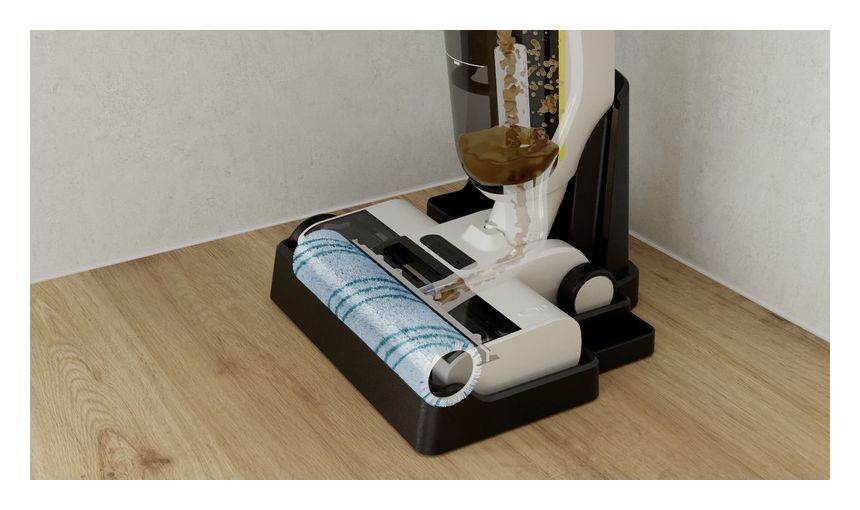 FCV4 Dry Pet & Home Handstaubsauger Beutellos bis 45 min Laufzeit 18 V  (Schwarz) 