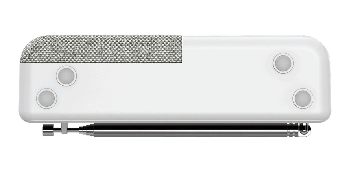CR-M33DAB Bluetooth DAB, DAB+, FM Radio Tragbar  (Weiß) 