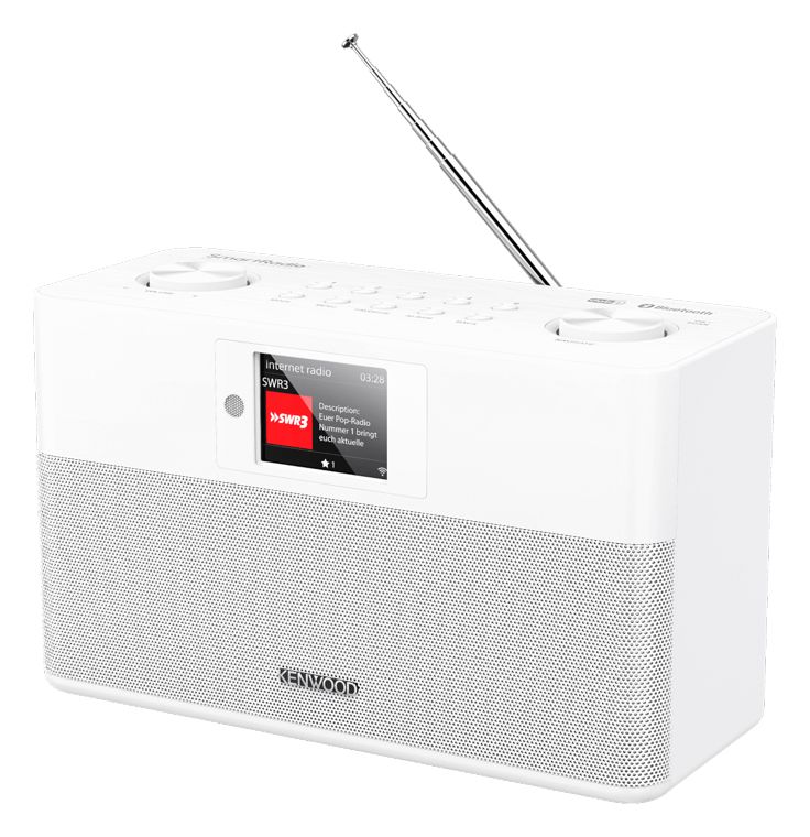 CR-ST100S-W Bluetooth DAB+, FM Radio Internet  (Weiß) 
