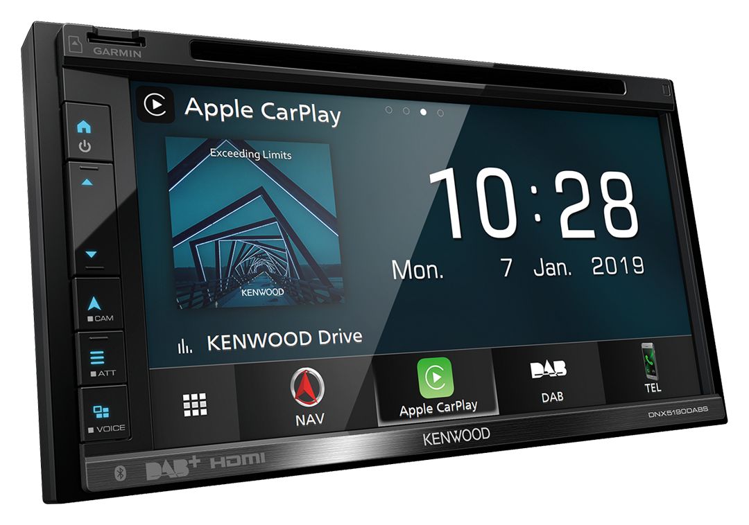 DNX5190DSE3 17,1 cm (6.75 Zoll) Navigationsgerät 16 GB Nordeuropa, Südeuropa 