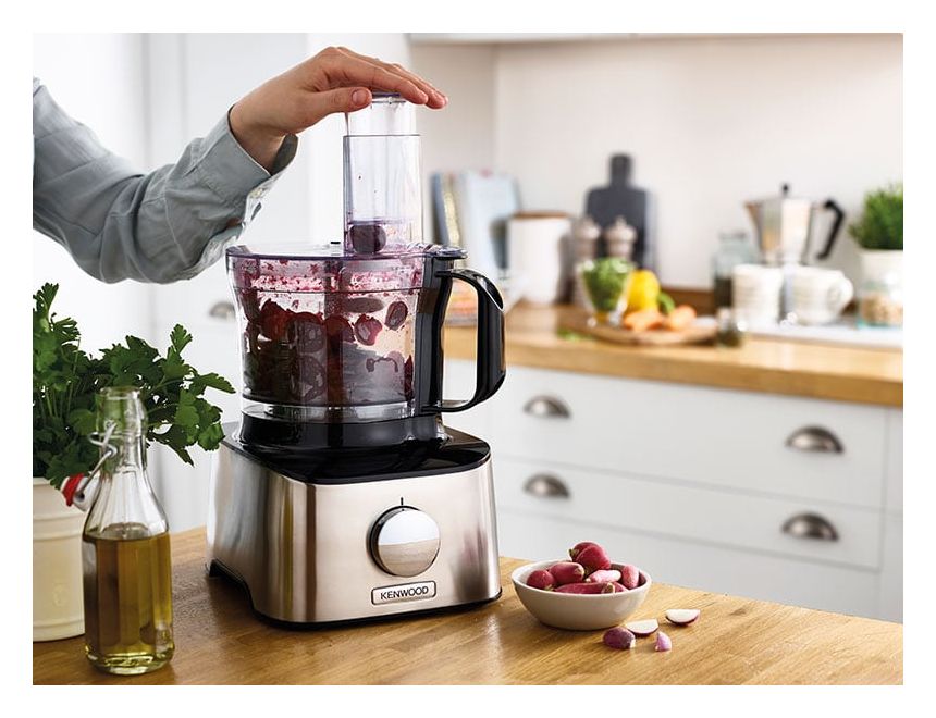 FDM307SS Multipro Compact 800 W Küchenmaschine 2,1 l  (Edelstahl) 