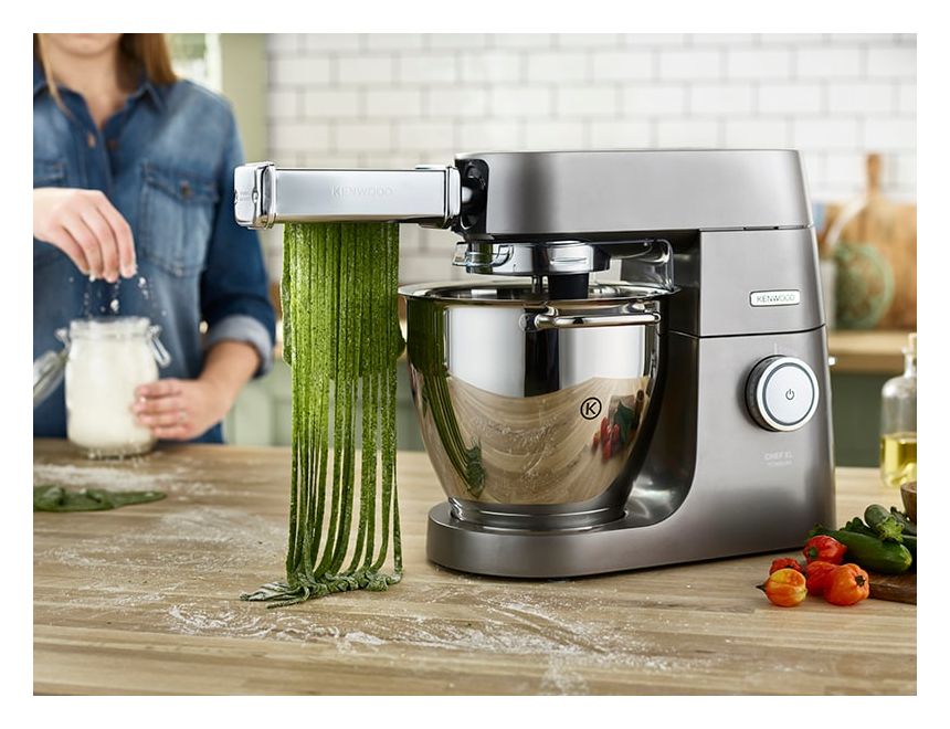 KAX981ME Fettuccine-Schneideinsatz für Chef und kMix Küchenmaschinen Nudelschneider 
