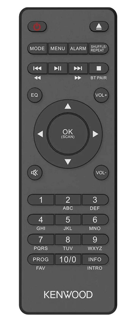 M-9100S Home-Audio-Minisystem DAB+, FM, DAB 60 W Bluetooth  (Schwarz) 