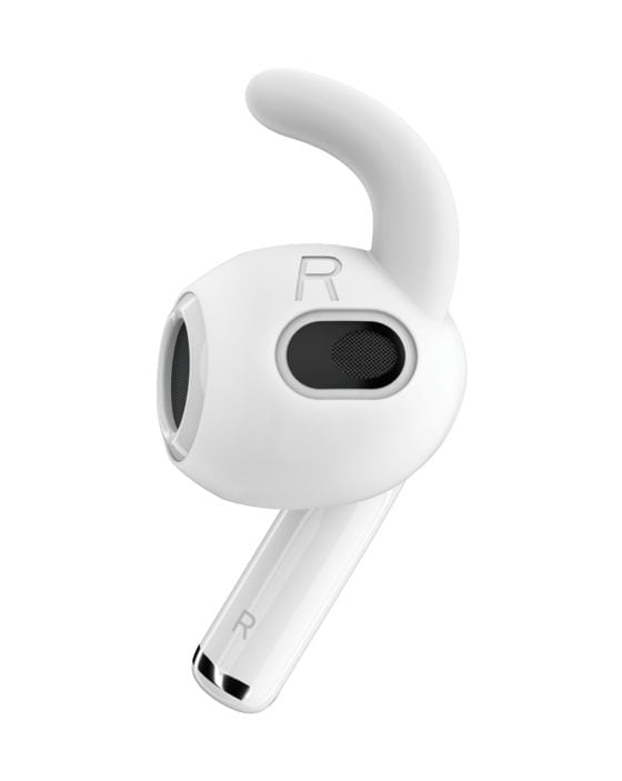EarBuddyz Kopfhörer-Schutzhülle Ohrhaken AirPods 3rd Gen  (Weiß) 
