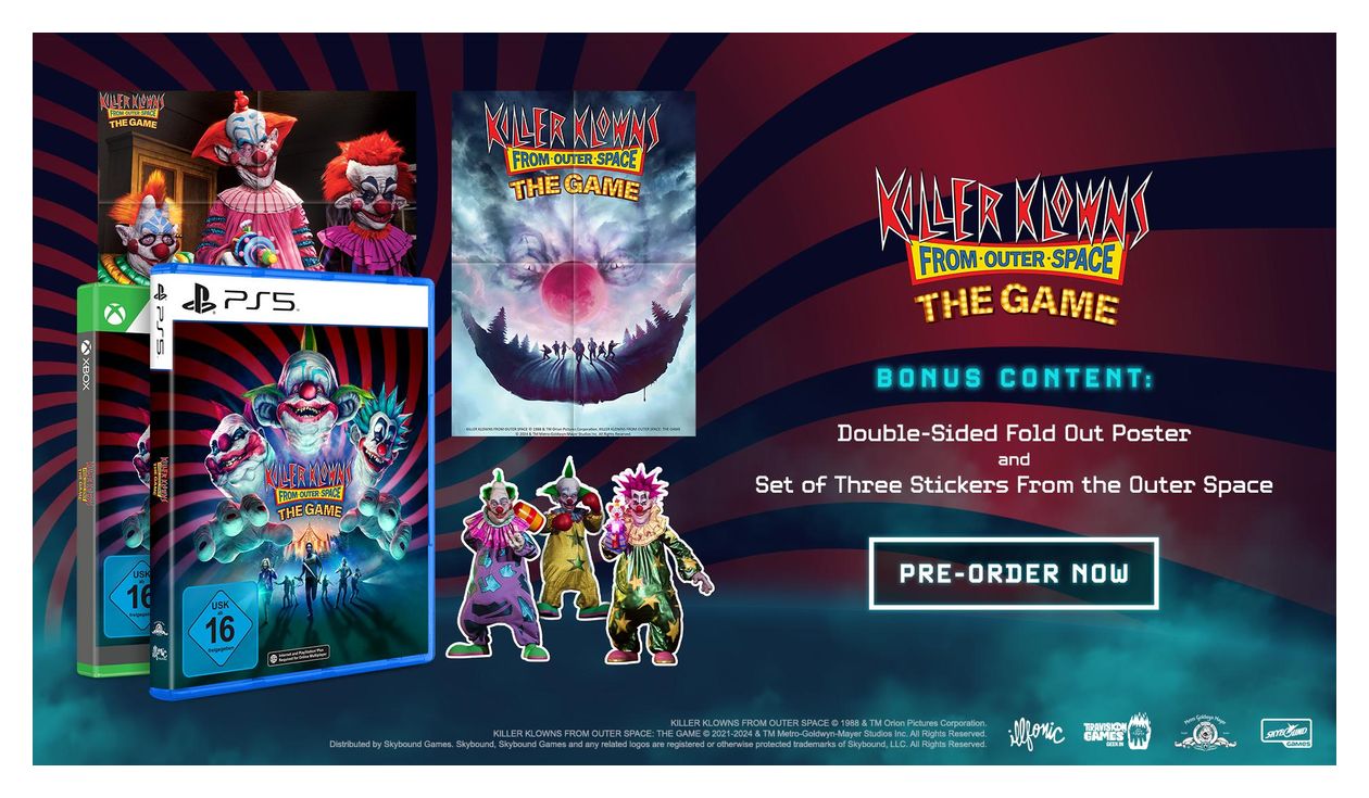Killer Klowns from Outer Space: The Game (PlayStation 5) 