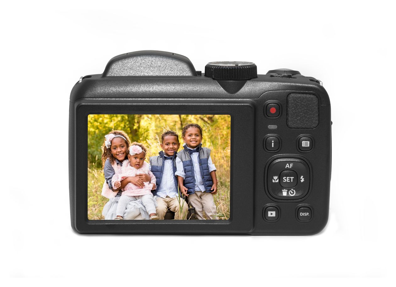 Pixpro AZ255  Kompaktkamera 25x Opt. Zoom  (Schwarz) 
