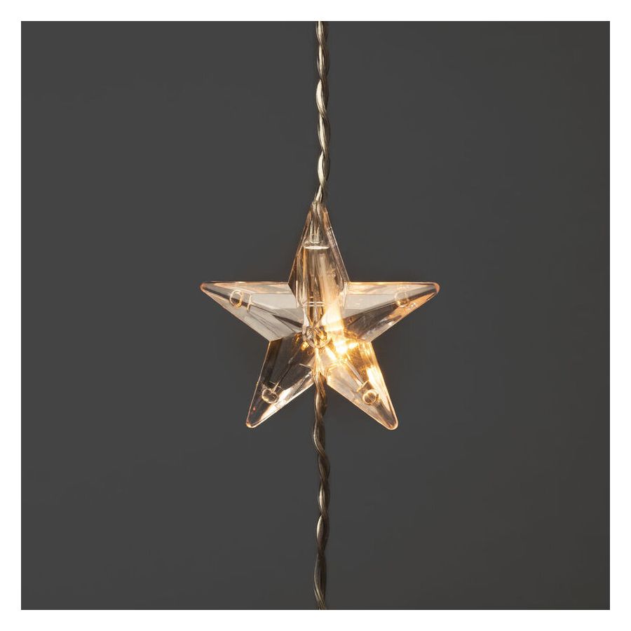 3703-803 Lichtervorhang 120 Sterne LED 2300 K Bernstein AC 