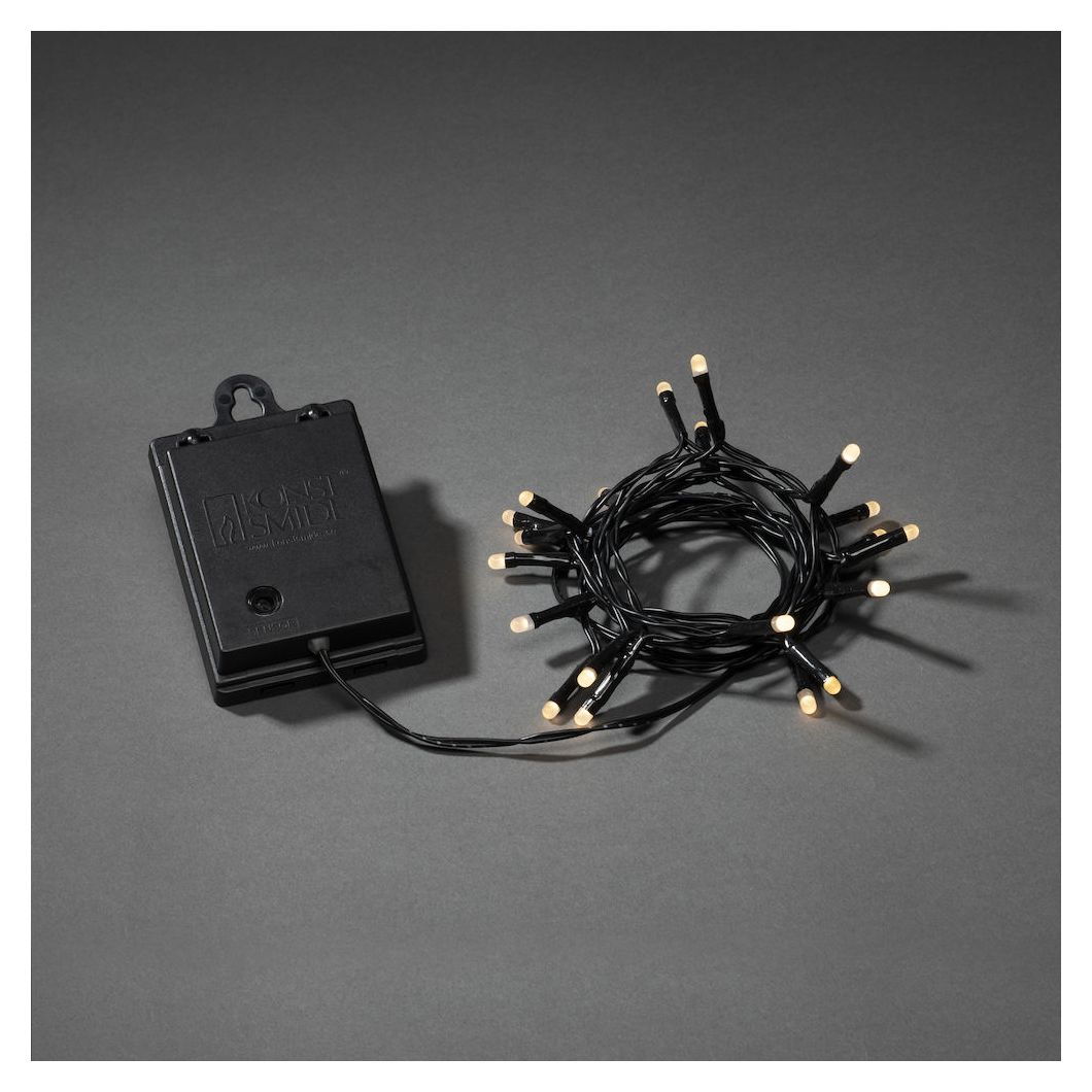 3722-130 Lichterkette 20 LED Ultra-Warmweiß(2500K) Warmweiß Batterie/Akku 