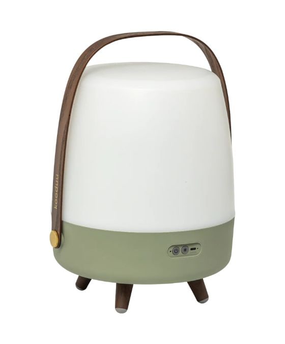 Lite-up Play 2.0 10 W Bluetooth Lautsprecher Laufzeit bis 11 h  (Grün, Weiß, Holz) 