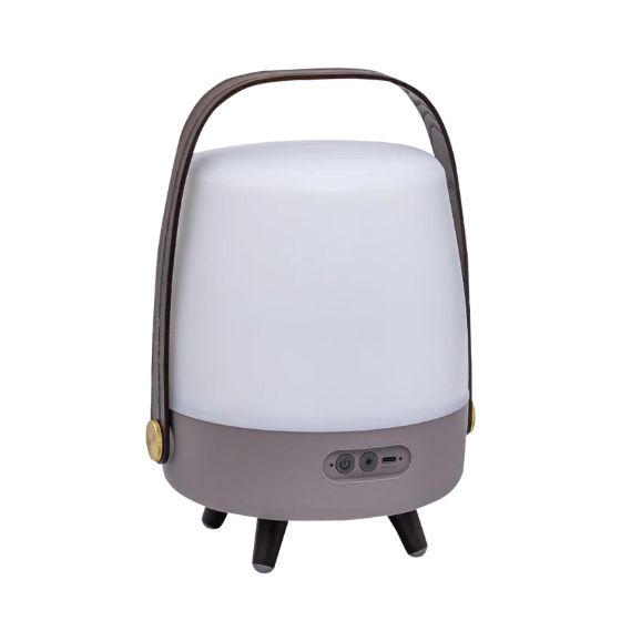 Lite-up Play Mini 8 W Bluetooth Lautsprecher Laufzeit bis 11 h  (Beige, Weiß, Holz) 