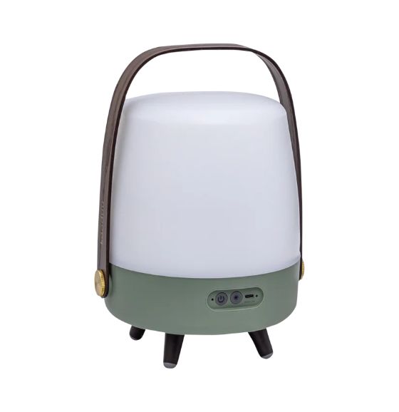 Lite-up Play Mini 8 W Bluetooth Lautsprecher Laufzeit bis 11 h  (Grün, Weiß, Holz) 