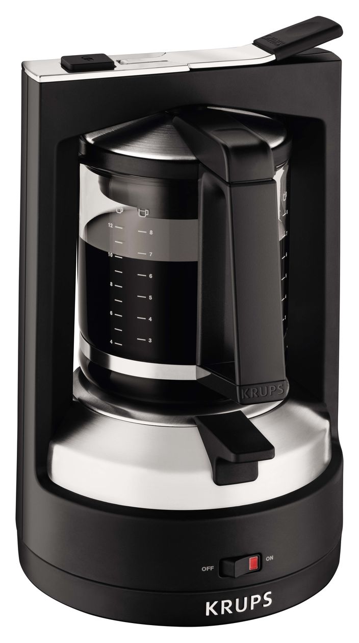 KM4689 T 8.2 Druckbrüh-Automat 12 Tassen Filterkaffeemaschine 1,2 l  (Schwarz) 
