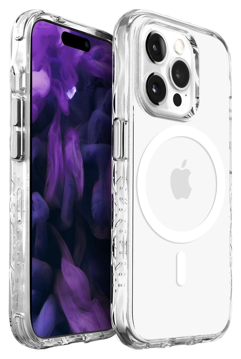 Crystal Matter X Cover für Apple iPhone 15 Pro Max  (Transparent) 