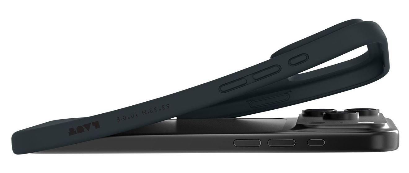 Huex Slim Cover für Apple iPhone 18 Pro  (Schwarz) 