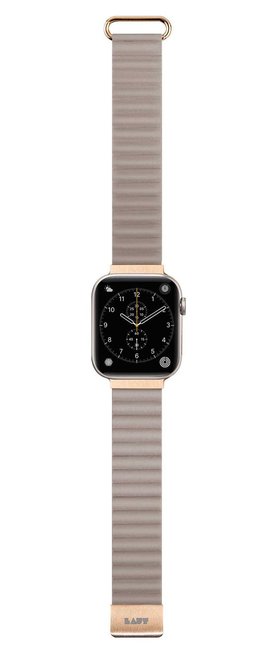 Novi Luxe Armband Watch Series 4-10/Watch SE/Watch Ultra 44/45/46/49 mm  (Beige) 