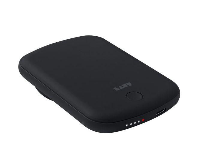 Power Charge MagSafe 5000 mAh Powerbank USB Typ-C Kabelloses Laden  (Schwarz) 