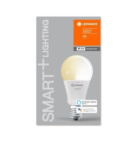 Smart + WiFi Classic Dimmable E27 Integrierte LED Intelligentes Leuchtmittel 115 mm Warmweiß 