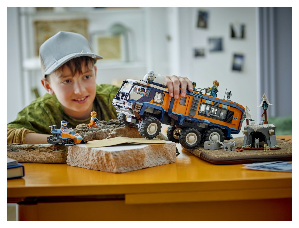 Arktis-Truck mit Labor 