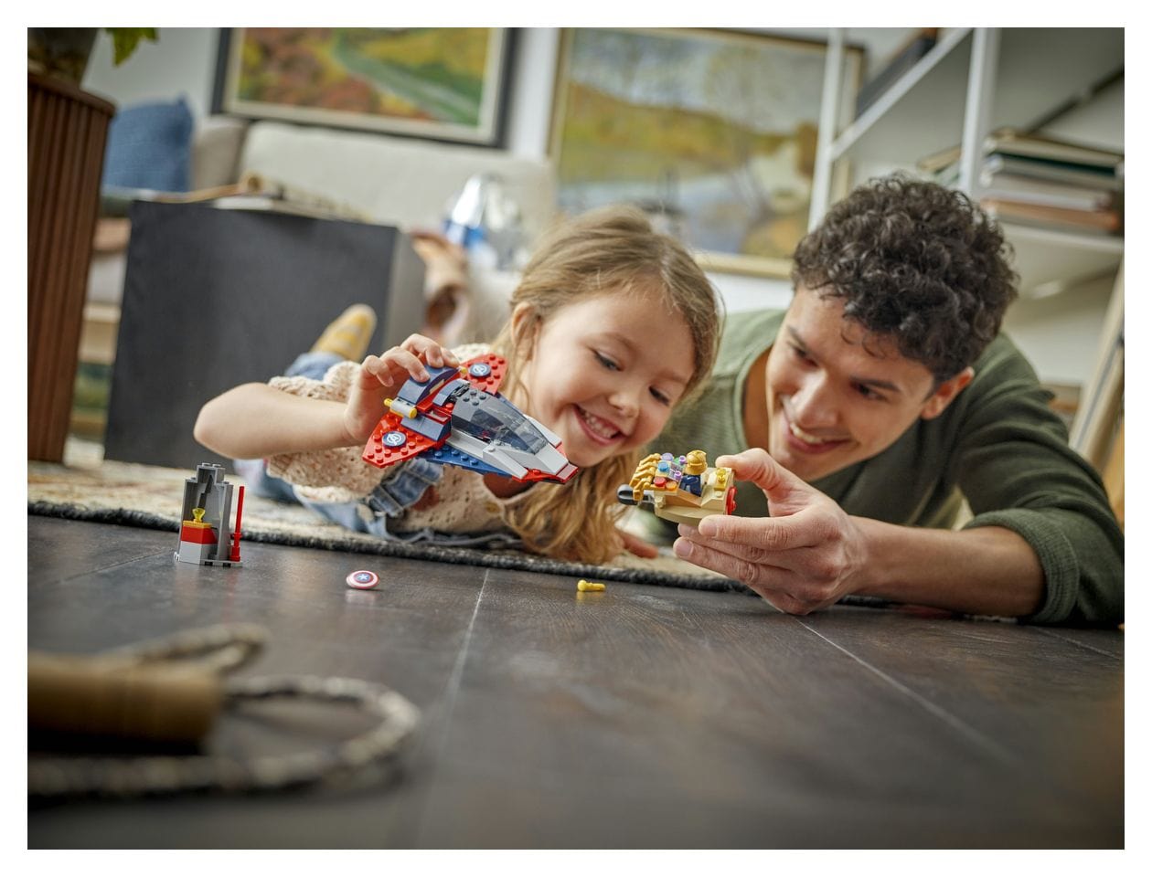 Captain America vs. Thanos 