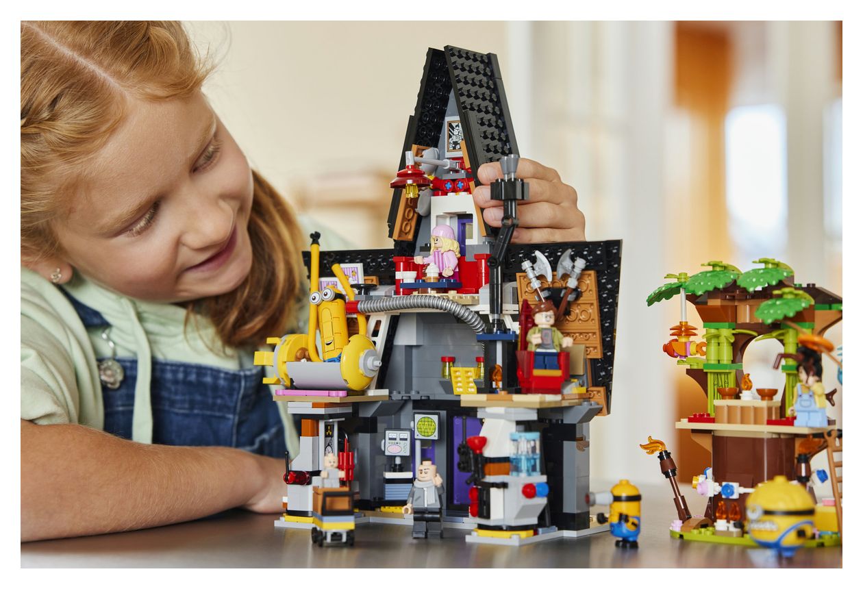 Familienvilla von Gru und den Minions 