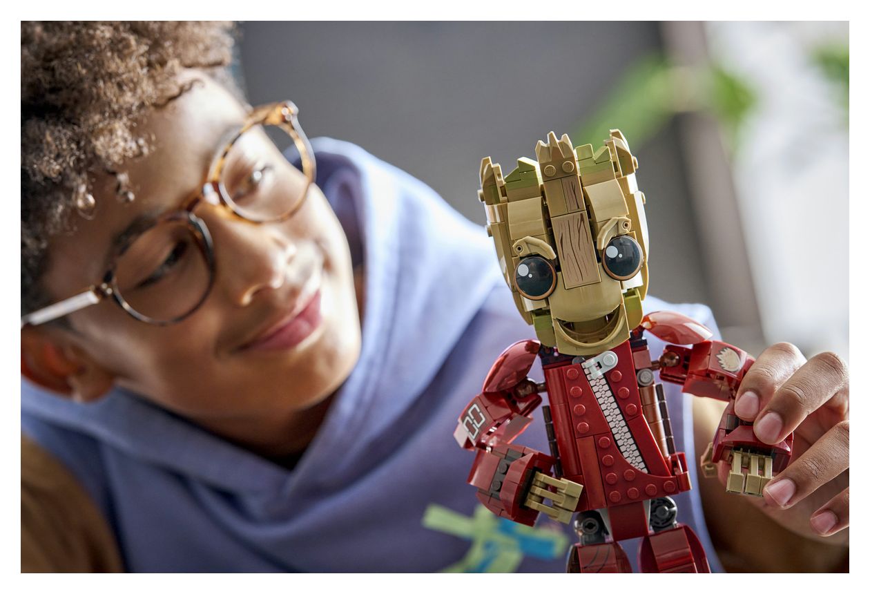 Groot im Ravager-Outfit 