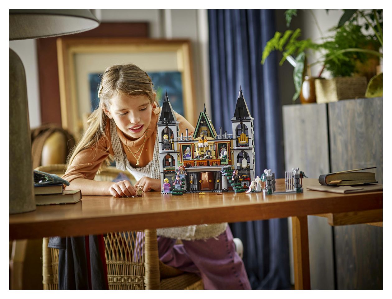 Harry Potter Landsitz der Familie Malfoy Bauset 1601 Teile  (Mehrfarbig) 