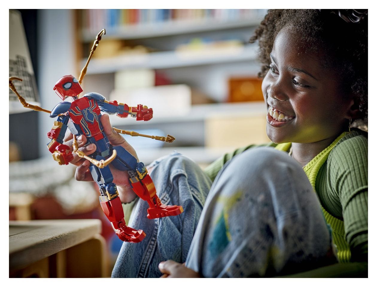 Iron Spider-Man Baufigur 