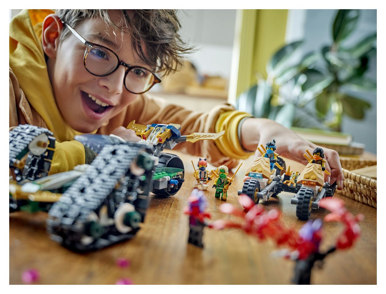 Kombi-Raupe des Ninja-Teams 