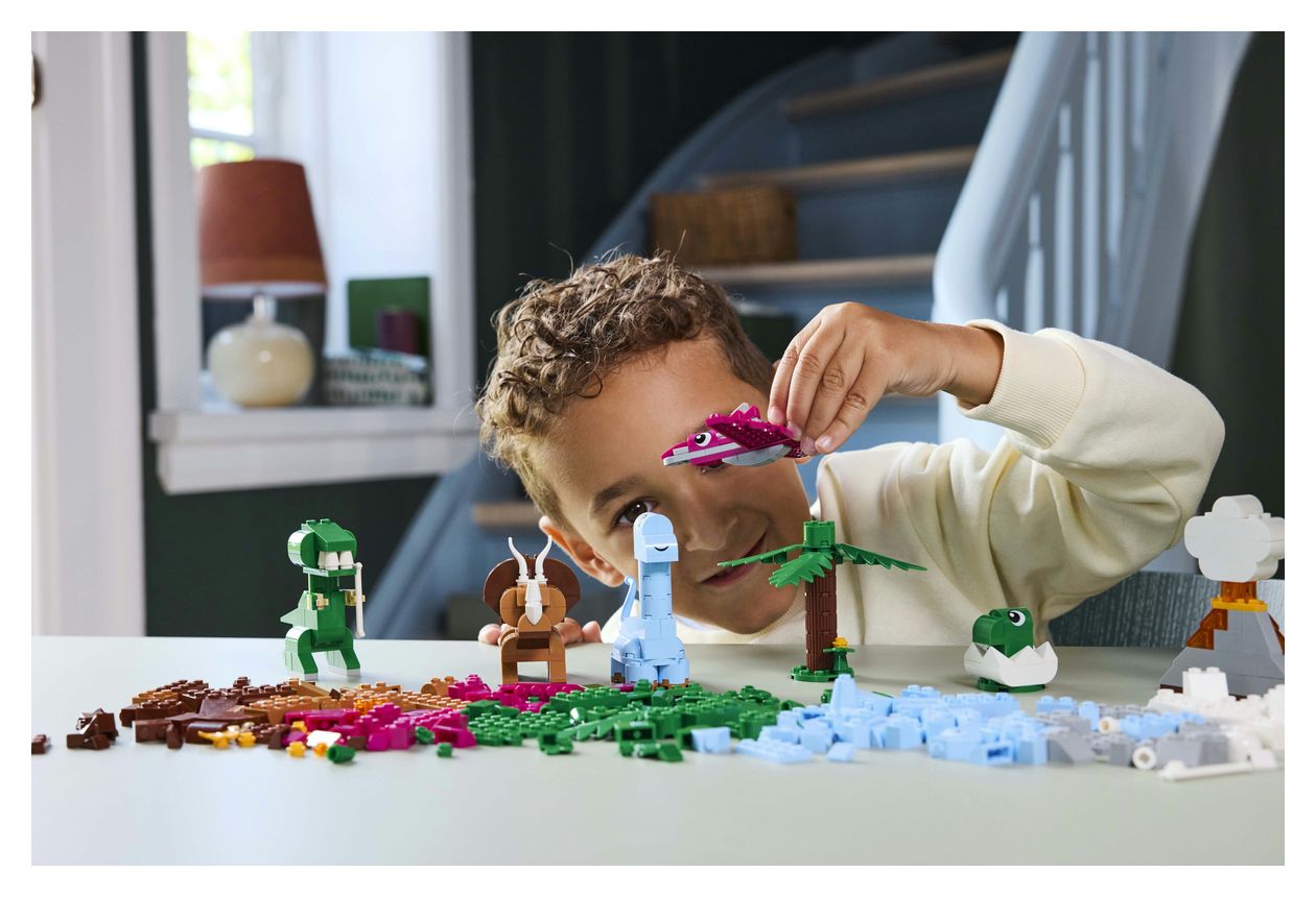 Kreative Dinosaurier 