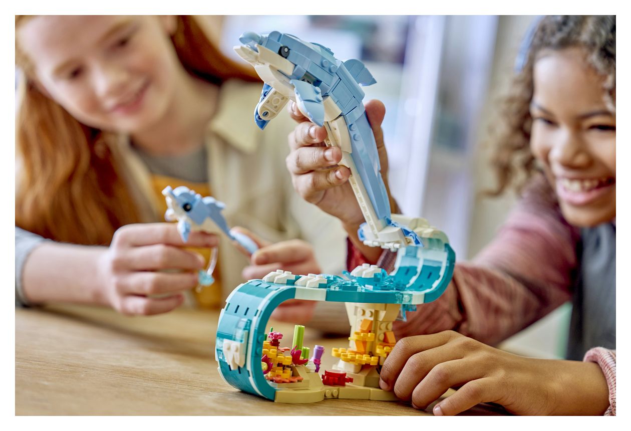 Meerestiere: Wunderschöne Delfine 