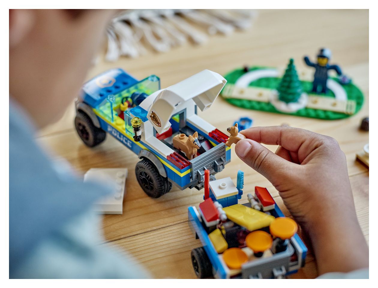 Mobiles Polizeihunde-Training 