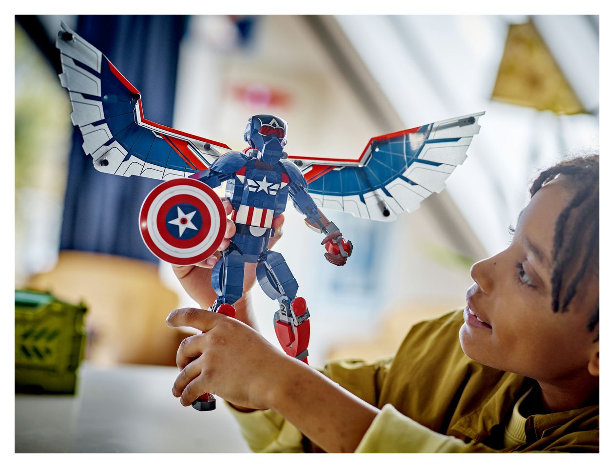 New Captain America Baufigur 