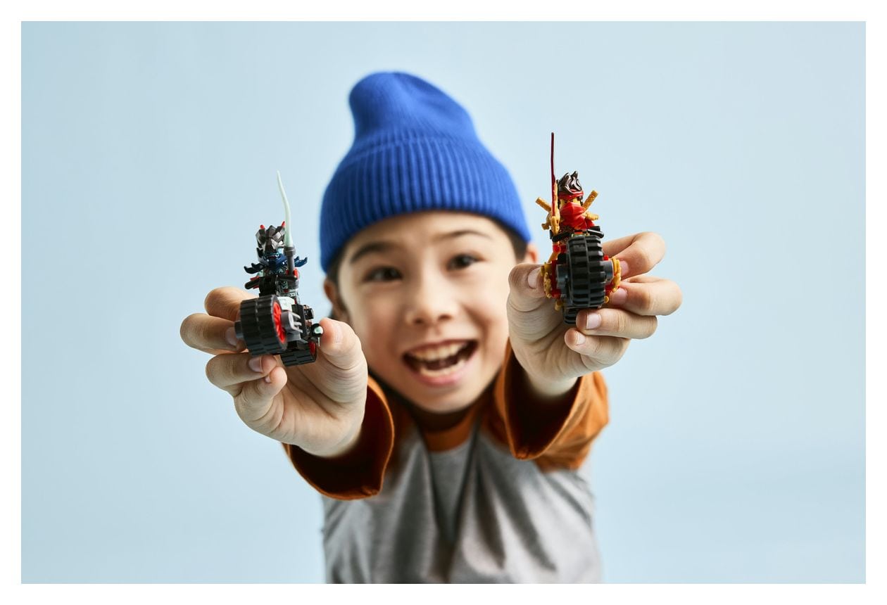 NINJAGO Kais Motorradrennen Bauset 79 Teile  (Mehrfarbig) 